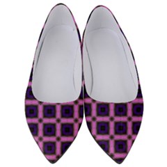 Seamless-box Puple Women s Low Heels by nateshop