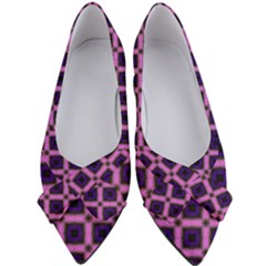 Seamless-box Puple Women s Bow Heels by nateshop