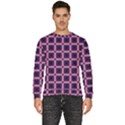 Seamless-box Puple Men s Fleece Sweatshirt View1