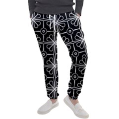 Seamless-pattern Black Men s Jogger Sweatpants by nateshop