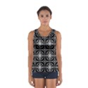 Seamless-pattern Black Sport Tank Top  View1