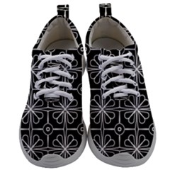 Seamless-pattern Black Mens Athletic Shoes by nateshop