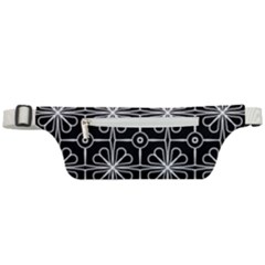 Seamless-pattern Black Active Waist Bag by nateshop