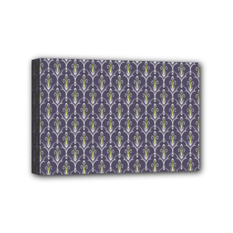 Seamless-pattern Gray Mini Canvas 6  X 4  (stretched) by nateshop