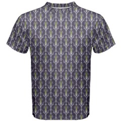 Seamless-pattern Gray Men s Cotton Tee by nateshop