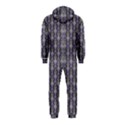 Seamless-pattern Gray Hooded Jumpsuit (Kids) View2