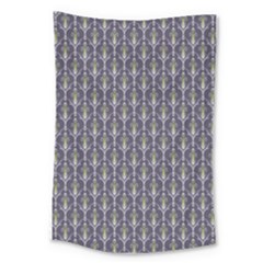 Seamless-pattern Gray Large Tapestry by nateshop