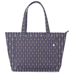 Seamless-pattern Gray Back Pocket Shoulder Bag 