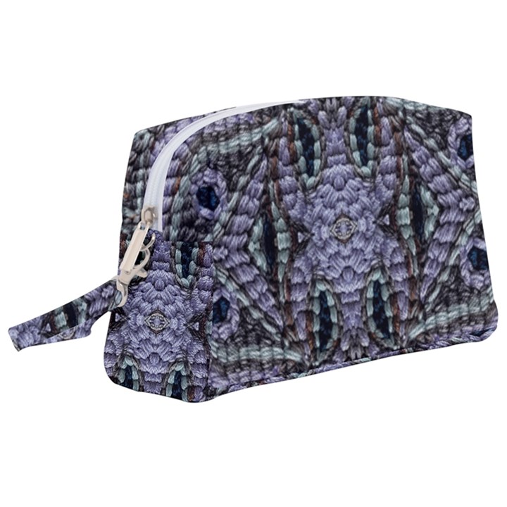 Abstract kaleido Wristlet Pouch Bag (Large)