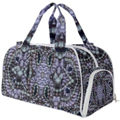 Abstract Kaleido Burner Gym Duffel Bag by kaleidomarblingart