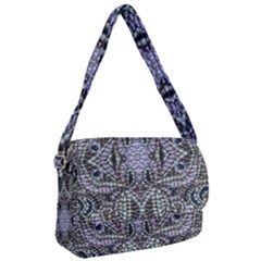 Abstract Kaleido Courier Bag by kaleidomarblingart