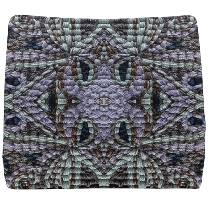 Abstract kaleido Seat Cushion