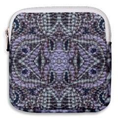 Abstract Kaleido Mini Square Pouch by kaleidomarblingart