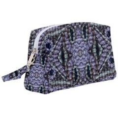 Abstract Kaleido Wristlet Pouch Bag (large) by kaleidomarblingart