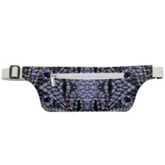 Abstract Kaleido Active Waist Bag by kaleidomarblingart