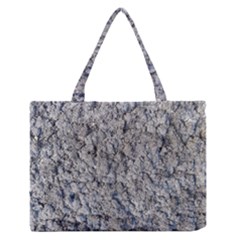 Cracked Texture Print Zipper Medium Tote Bag by dflcprintsclothing