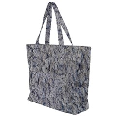 Cracked Texture Print Zip Up Canvas Bag by dflcprintsclothing