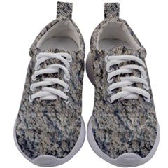 Cracked Texture Print Kids Athletic Shoes by dflcprintsclothing