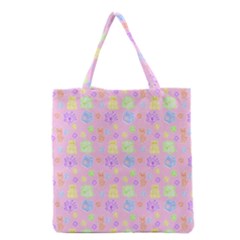 Dungeons And Cuties Grocery Tote Bag by thePastelAbomination