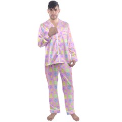 Dungeons And Cuties Men s Long Sleeve Satin Pajamas Set by thePastelAbomination