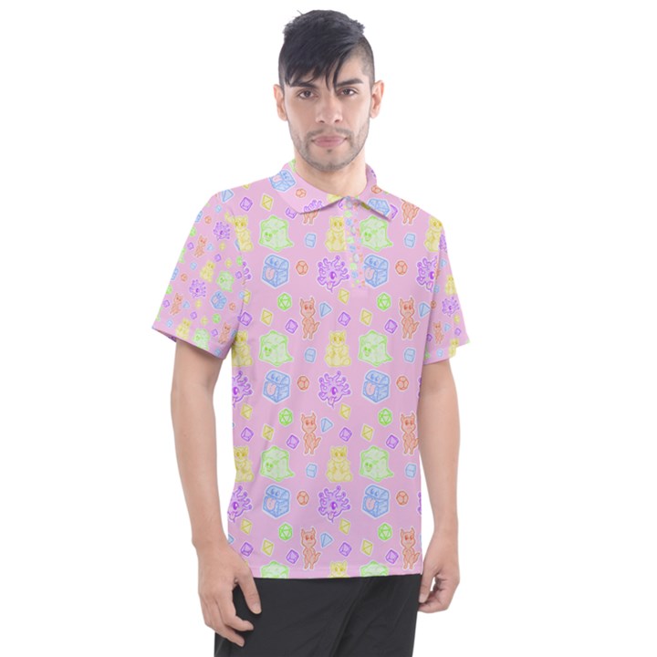 Dungeons and Cuties Men s Polo Tee