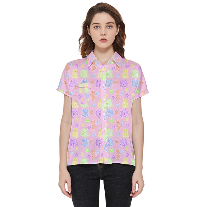 Dungeons and Cuties Short Sleeve Pocket Shirt