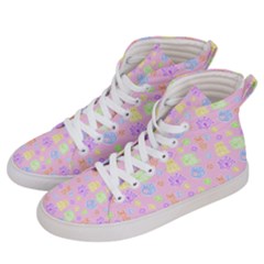 Dungeons And Cuties Men s Hi-top Skate Sneakers by thePastelAbomination