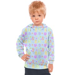 Dungeons And Cuties In Blue Kids  Hooded Pullover by thePastelAbomination