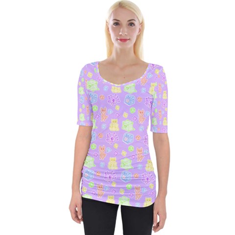 Dungeons And Cuties Wide Neckline Tee by thePastelAbomination