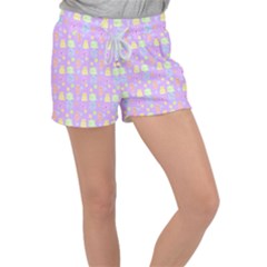 Dungeons And Cuties Velour Lounge Shorts by thePastelAbomination