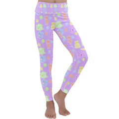 Dungeons And Cuties Kids  Lightweight Velour Classic Yoga Leggings by thePastelAbomination