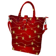 Background Christmas Decoration Holiday Xmas Shiny Buckle Top Tote Bag by artworkshop