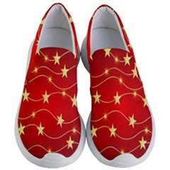 Background Christmas Decoration Holiday Xmas Shiny Women s Lightweight Slip Ons by artworkshop