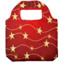 Background Christmas Decoration Holiday Xmas Shiny Foldable Grocery Recycle Bag View1