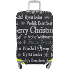 Abstract Advent Backdrop Background Card Luggage Cover (large) by artworkshop