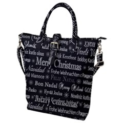 Abstract Advent Backdrop Background Card Buckle Top Tote Bag by artworkshop