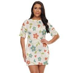  Background Colorful Floral Flowers Just Threw It On Dress