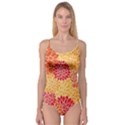 Background Colorful Floral Camisole Leotard  View1