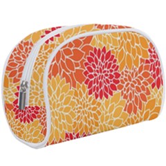 Background Colorful Floral Make Up Case (large) by artworkshop