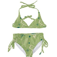 Angel Artwork Ball Christmas  Kids  Classic Bikini Set by artworkshop