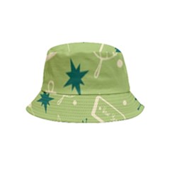 Angel Artwork Ball Christmas  Inside Out Bucket Hat (kids) by artworkshop