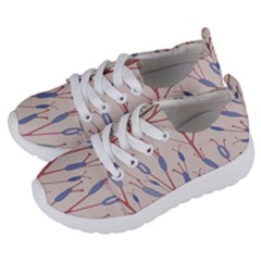 Floral Branches Plant Drawing Kids  Lightweight Sports Shoes by artworkshop