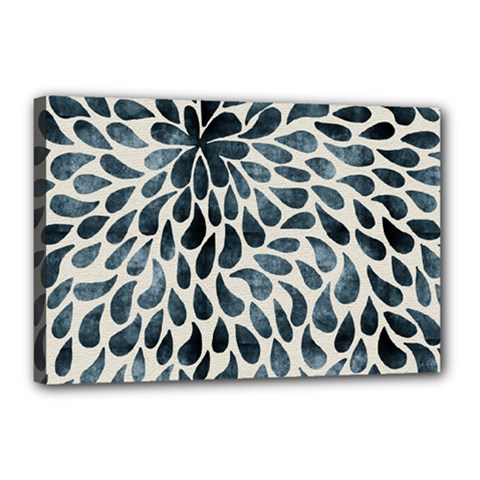 Abstract Flower Petals Canvas 18  X 12  (stretched) by artworkshop