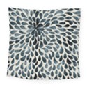 Abstract Flower Petals Square Tapestry (Large) View1