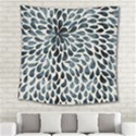 Abstract Flower Petals Square Tapestry (Large) View2