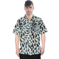 Abstract Flower Petals Men s Hawaii Shirt