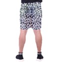 Abstract Flower Petals Men s Pocket Shorts View2