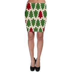  Christmas Trees Holiday Bodycon Skirt by artworkshop