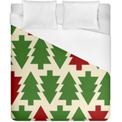  Christmas Trees Holiday Duvet Cover (california King Size) by artworkshop