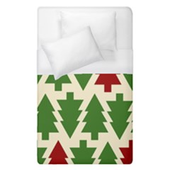  Christmas Trees Holiday Duvet Cover (single Size) by artworkshop